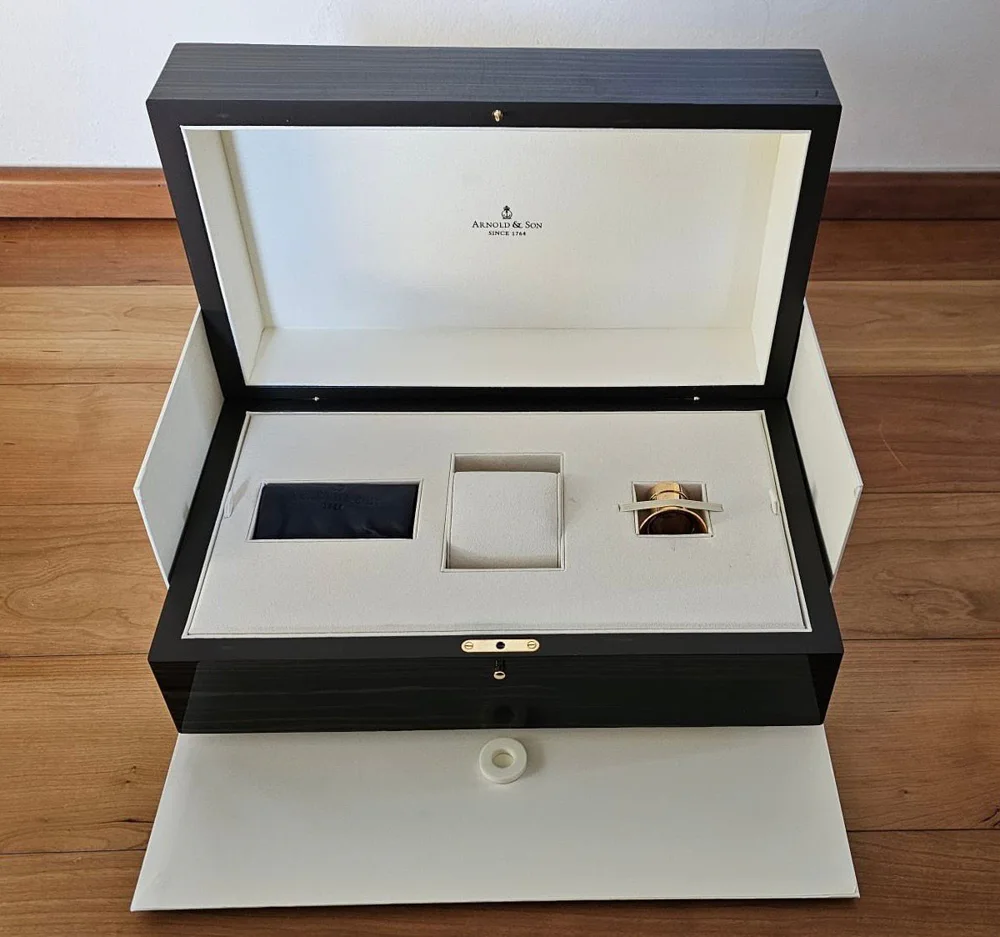 Arnold & Son DTE DOUBLE TOURBILLON ESCAPEMENT LE 28 pieces, image 15